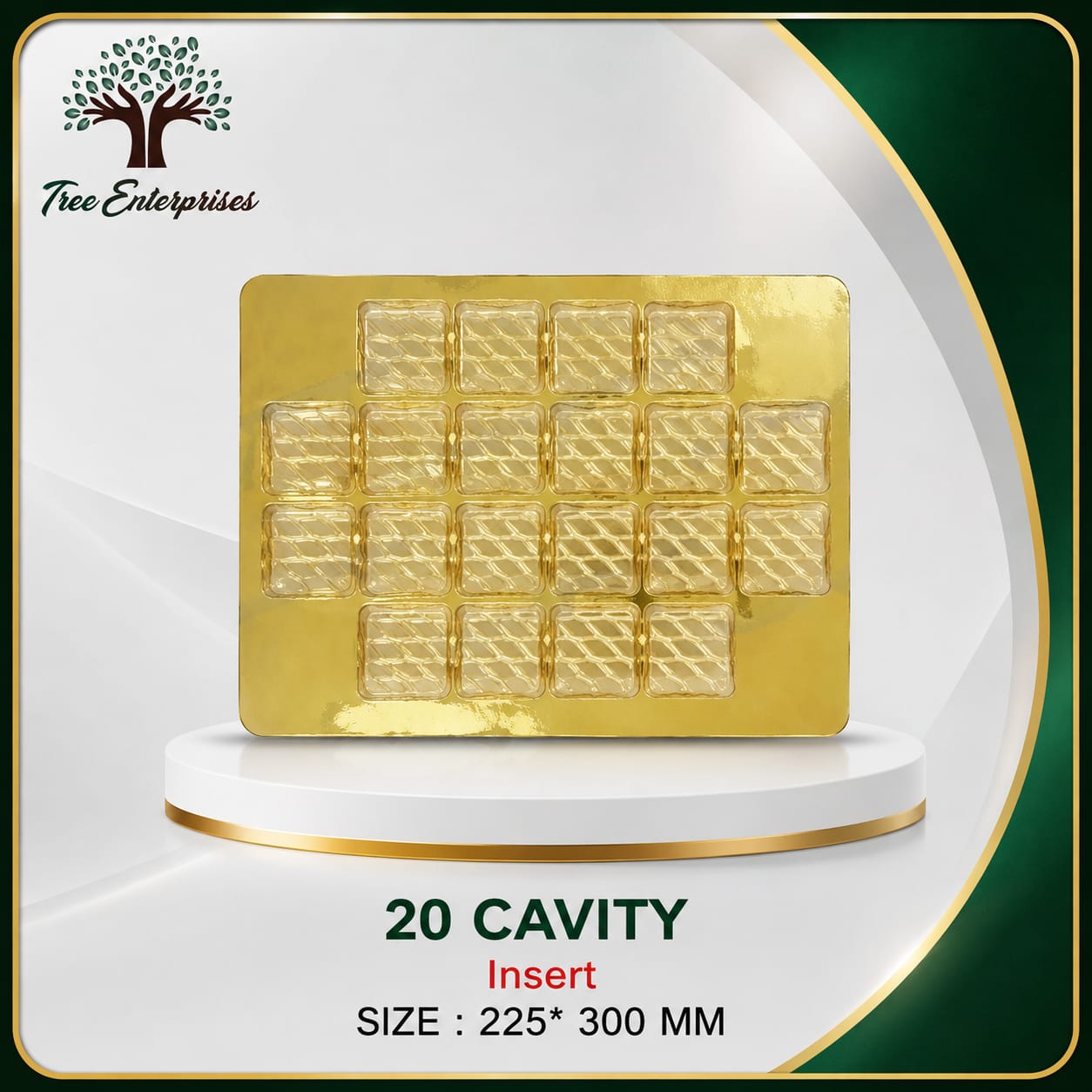 20 CAVITY SIZE 225*300MM